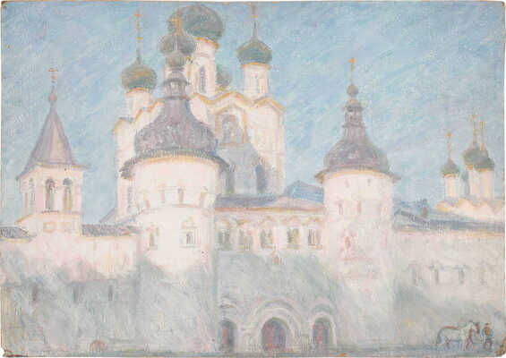 Дехтерева Татьяна Александровна. Ростов Великий. Соборы вечером  